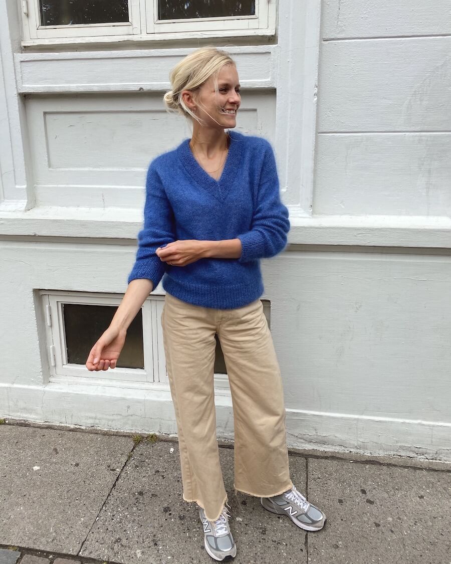 Stockholm Sweater V  Neck / Petite Knits Pattern