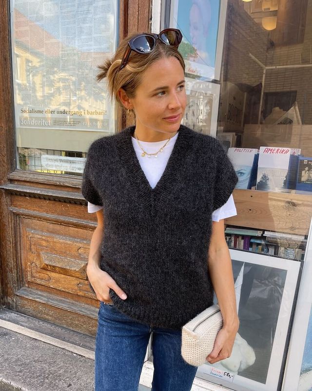 Weekend Slipover V Neck / Petite Knits Pattern