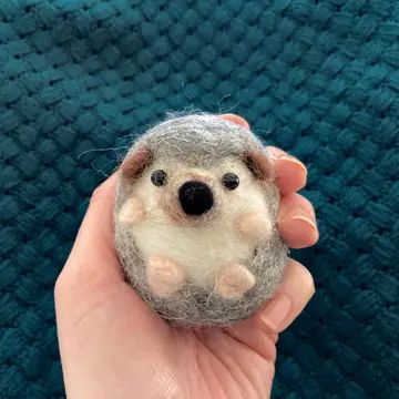 Needle Felting Kit - Hedgehog