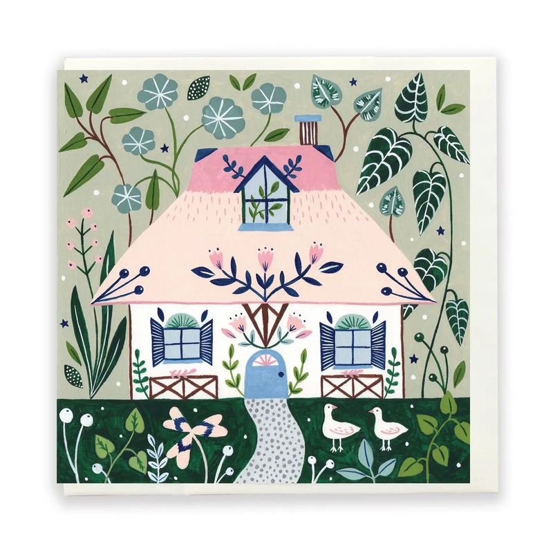 Pink Cottage card