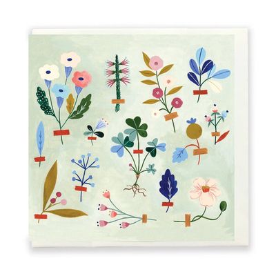 Tiny Plant Collector Card