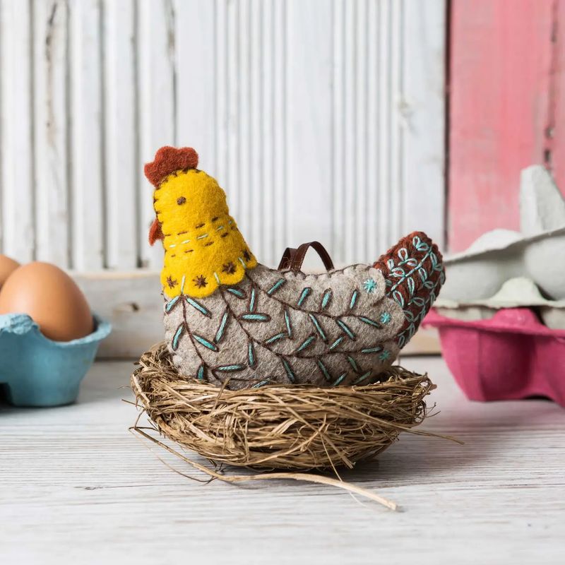 Felt Craft Mini Kit - French Hen