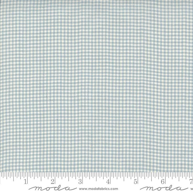 French General Woven Gingham / Blue Pearl Small / 25cm