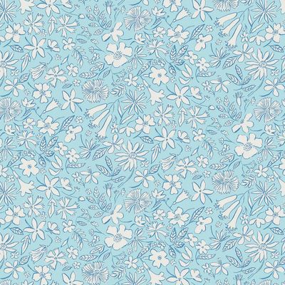 Liberty Lasenby Cotton / Riviera - Summer Sketch A - 25cm