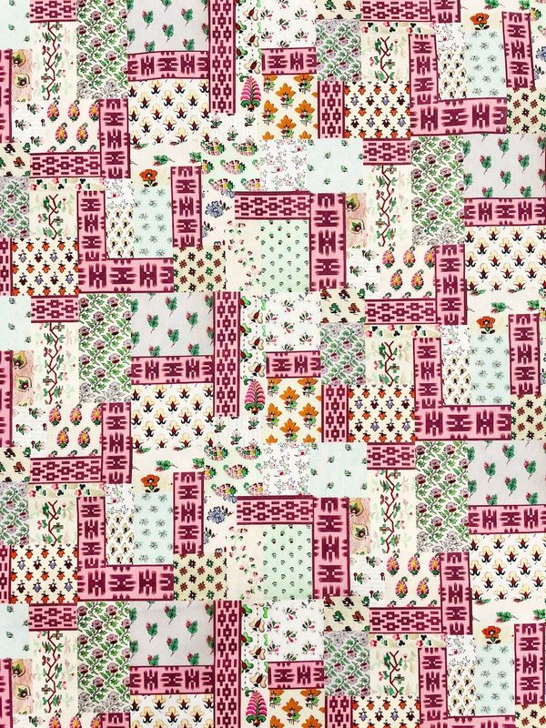 Liberty Tana Lawn - Ikat Neats A - 25cm