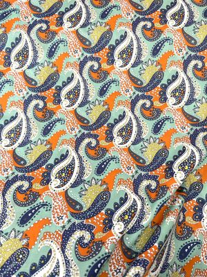 Liberty Tana Lawn - Cosmos Paisley B - 25cm
