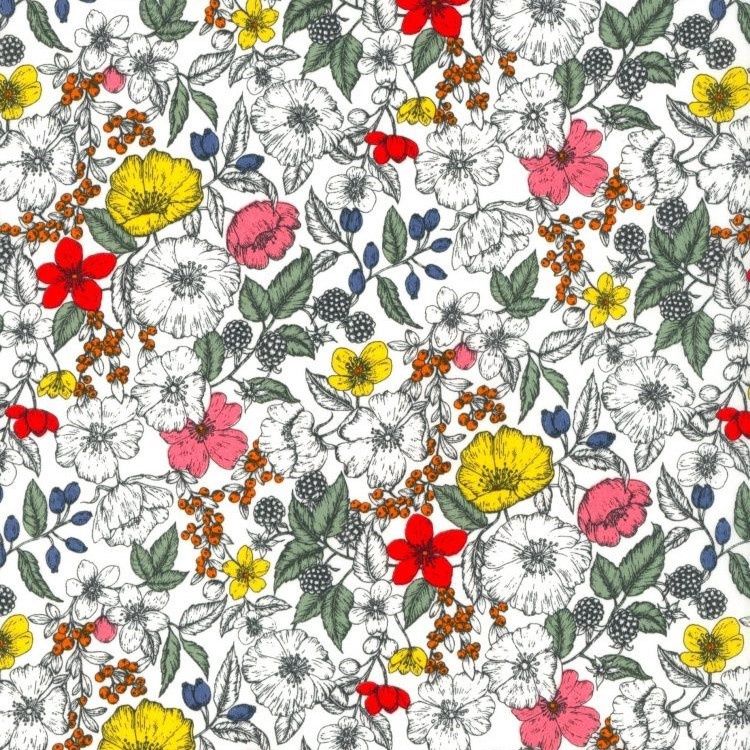 Liberty Tana Lawn - Bramble A - 25cm