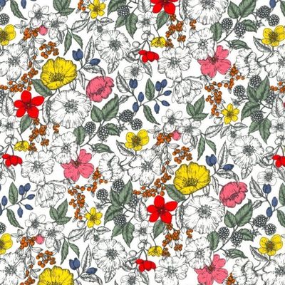 Liberty Tana Lawn - Bramble A - 25cm