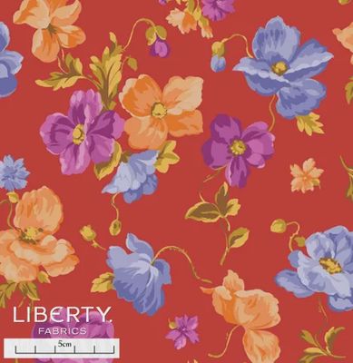 Liberty Tana Lawn - Summer Gallery - Grace Posy A - 25cm