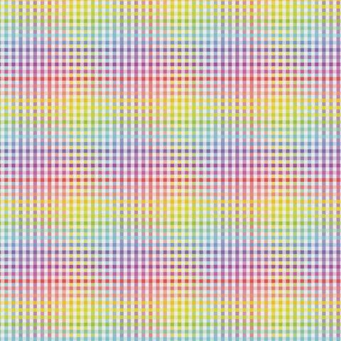 Bias Binding 25mm / White Rainbow