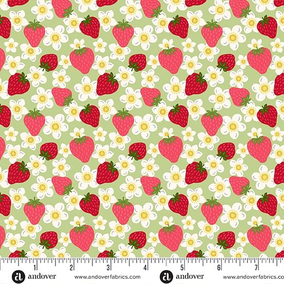 Strawberry Honey Berry Flower - 25cm