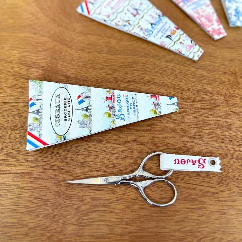 Maison Sajou Embroidery Scissors / Courcy - Nickel