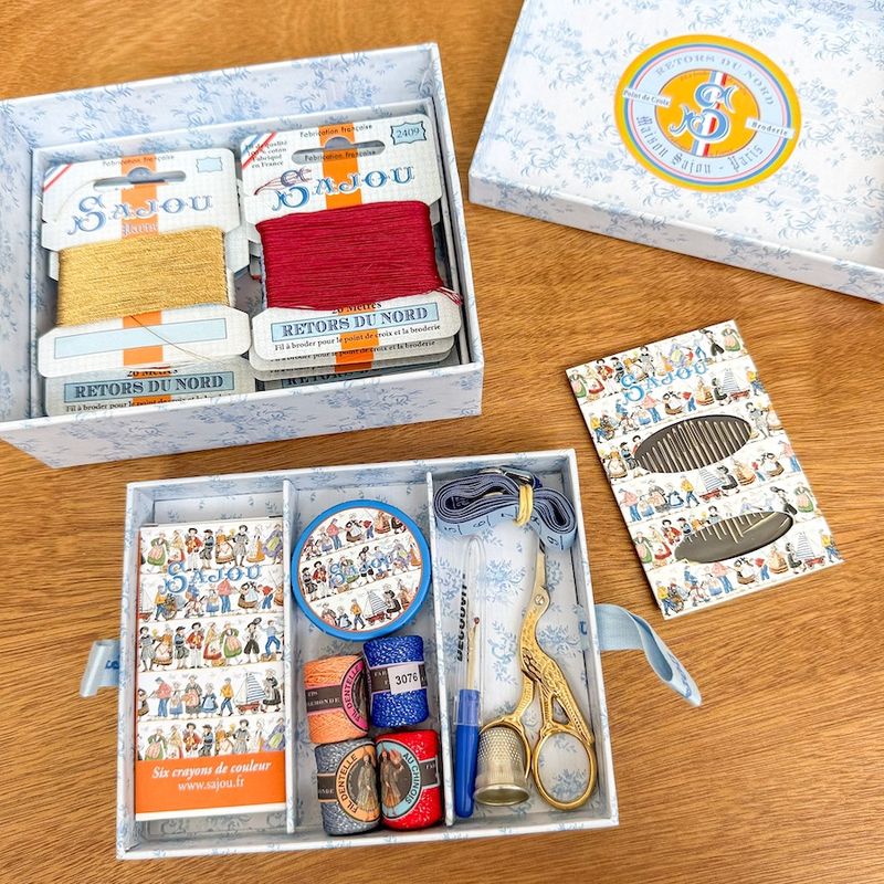 Maison Sajou Sewing Set / Farandole Bretonne