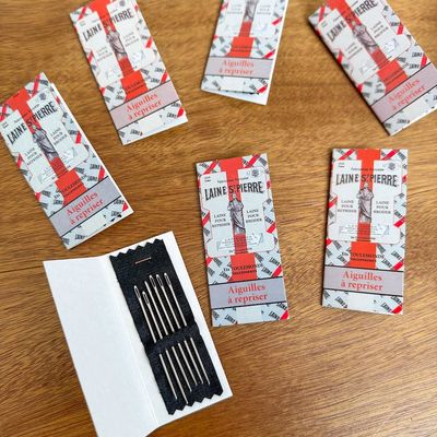 Sajou Needle Booklet / 6 Darning Needles - Laine Saint Pierre