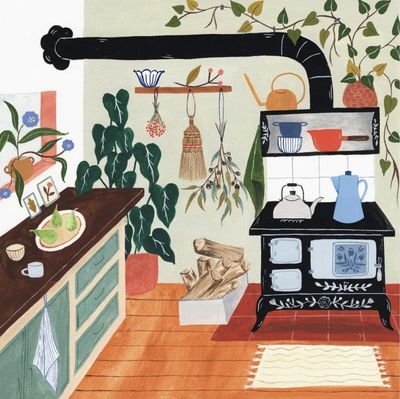 Rustic Kitchen Card