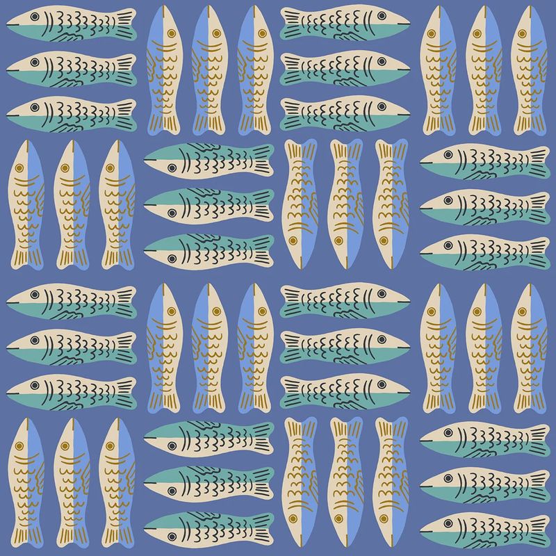 Ooh Lucky Lucky - Sardines / Twilight - 25cm