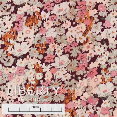 Liberty Tana Lawn - Floral Journey / Shatsa A / 25cm