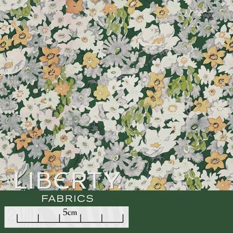Liberty Tana Lawn - Floral Journey / Shatsa B / 25cm