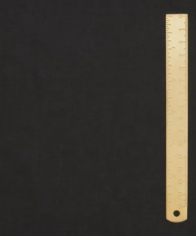 Liberty Tana Lawn - Solids / Black / 25cm