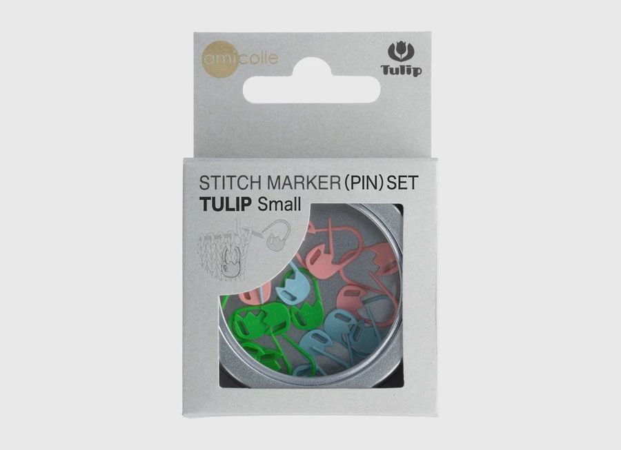 Removable Stitch Marker Set - Tulip, Size: Small