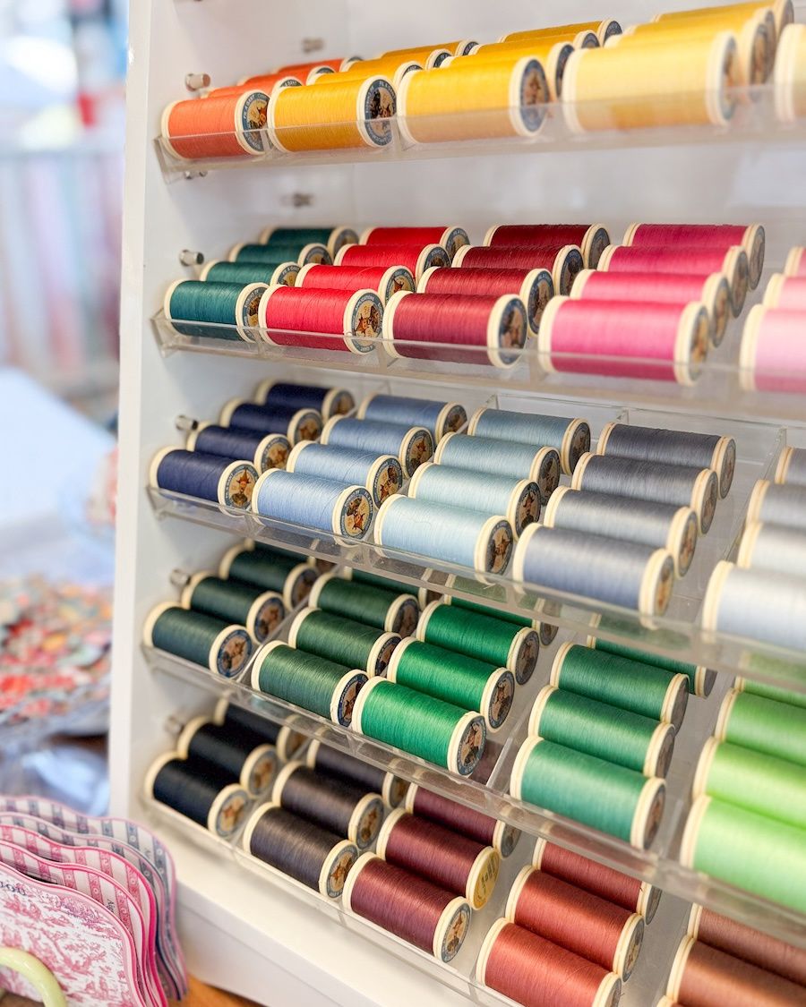 Fil à Gant Sajou – Bobine 150 M, 100% Coton Glacé – Pour Gants, Patchwork, Couture à La Main – Fabriqué En France