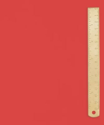 Liberty Tana Lawn - Solids / Red / 25cm
