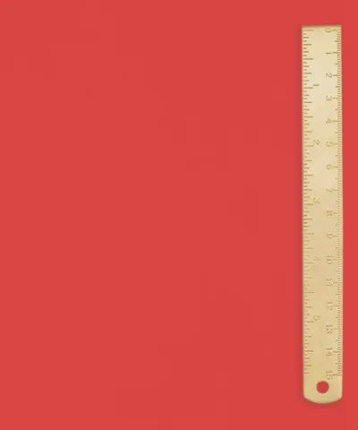 Liberty Tana Lawn - Solids / Red / 25cm