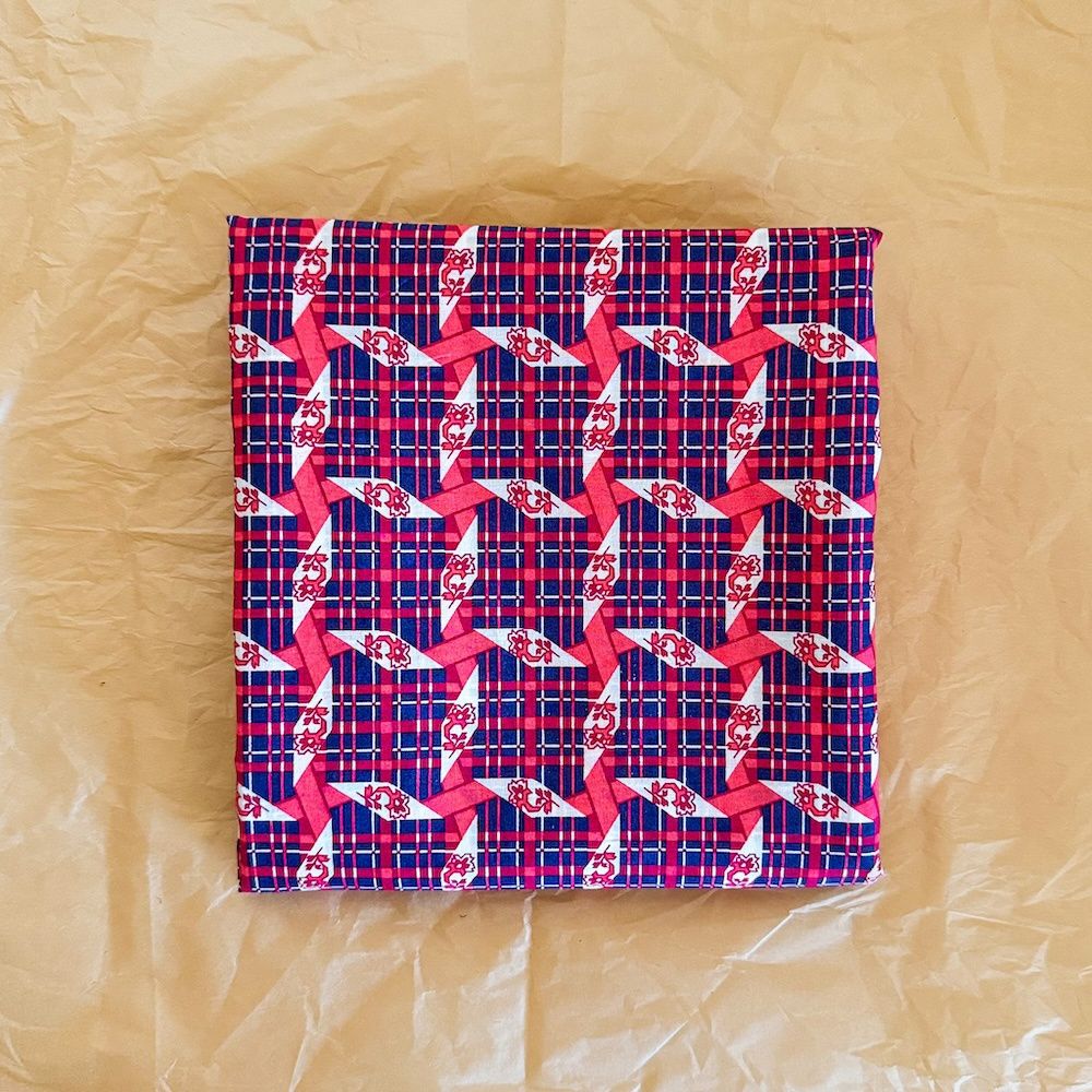 Liberty Tana Lawn Remnant - 1.25m Geo Ribbon (Vintage)