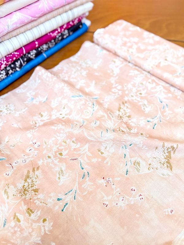 Nani IRO Double Gauze / Lokomaikai Blush / 25cm