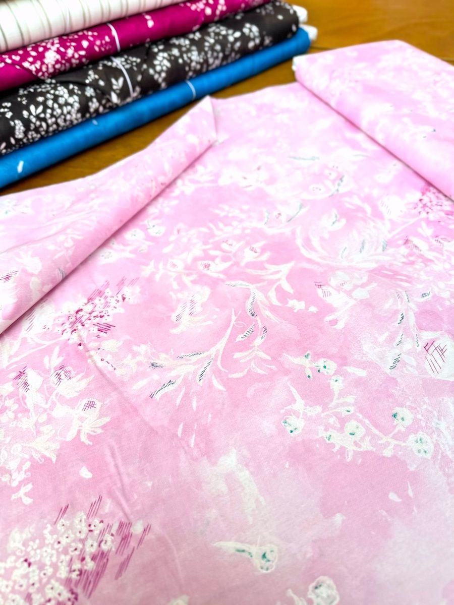 Nani IRO Organic Lawn / Lokomaikai Pink / 25cm