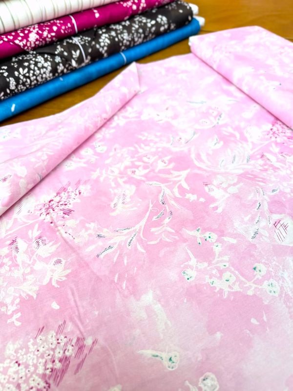 Nani IRO Organic Lawn / Lokomaikai Pink / 25cm