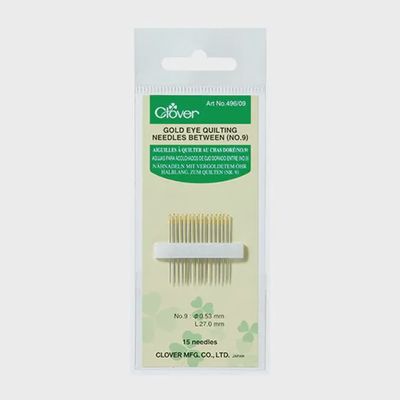 Clover Gold Eye Quilting Needles