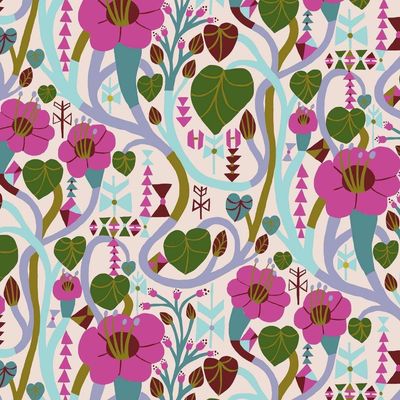 Homeward by Monika Forsberg - Meander / Lipstick - 25cm