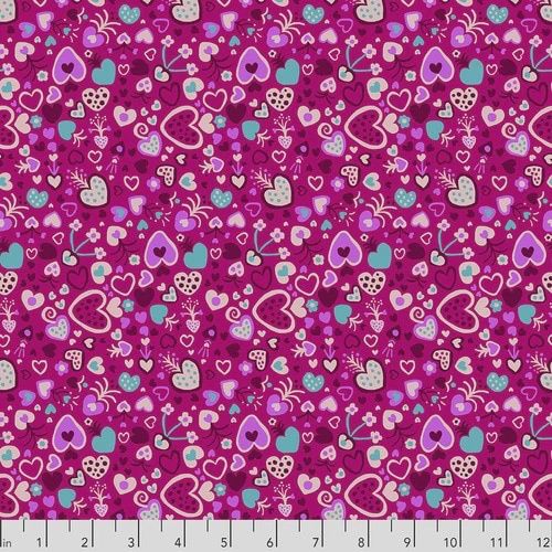Homeward by Monika Forsberg - Floating Love / Magenta - 25cm
