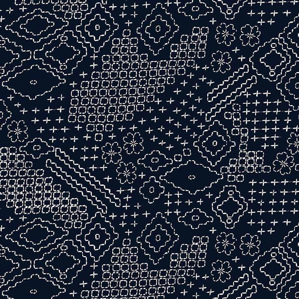 Sashiko Sampler 108&quot; Wide Back / Per 25cm