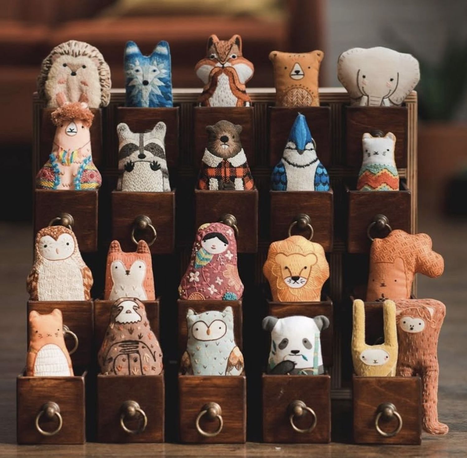 Kiriki Embroidery Doll Kits