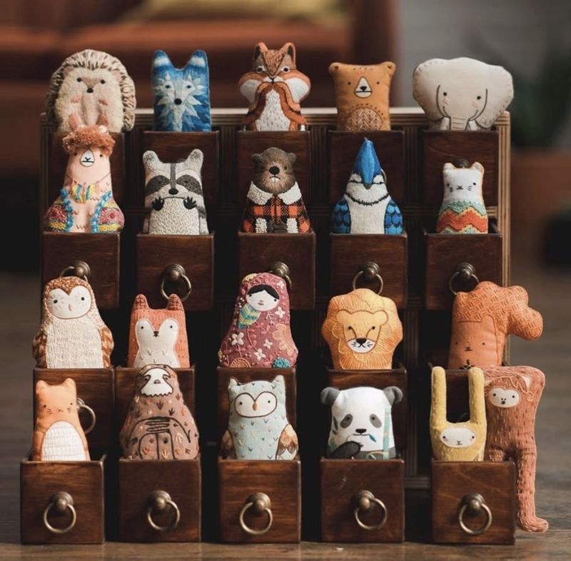 Kiriki Embroidery Doll Kits