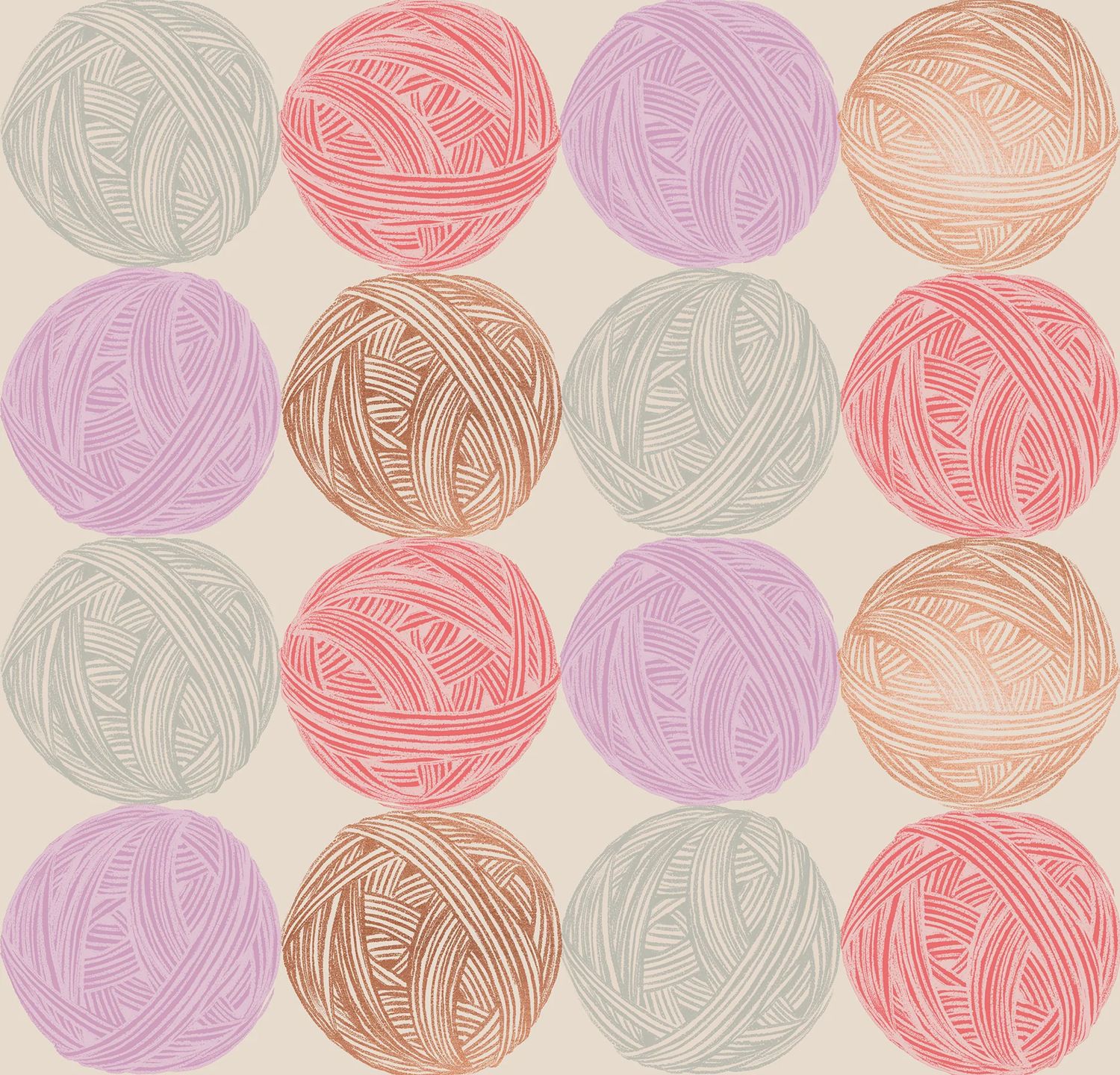 Ruby Star Society Linen Canvas / Wound Up - Natural Metallic / 25cm