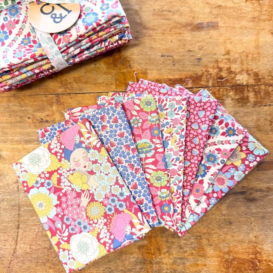 Tilda Wallflower Bundle (x7) - Pink