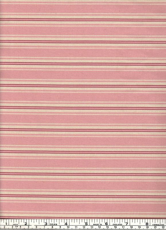 L&#39;uccello Linens / Rosalie - Pink / per 25cm