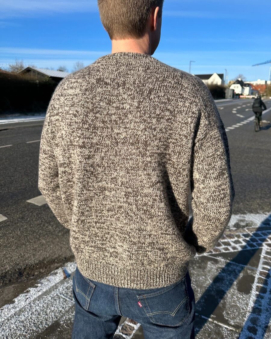Melange Sweater Man / Petite Knits Pattern