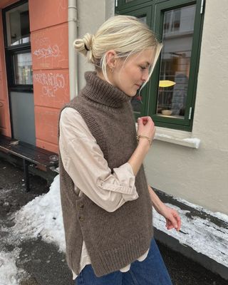 Lulu Slipover Chunky Edition / Petite Knits Pattern