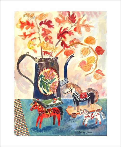 Still Life With Swedish Horses / Emily Sutton