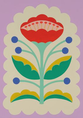 Folk Flower No 17 / Mary O&#39;Malley