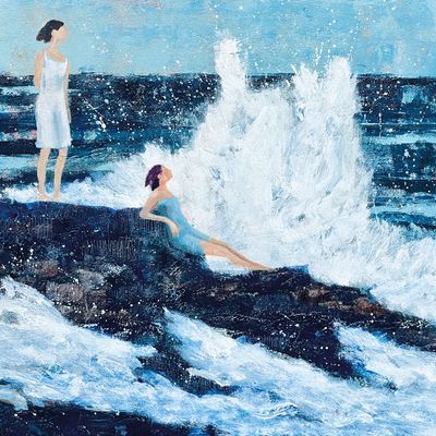 Sisters on the Rocks / Barbara Peirson