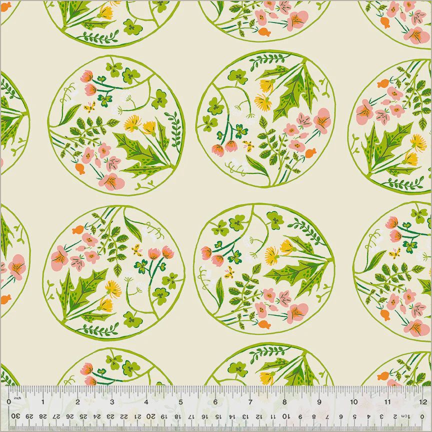 Heather Ross Studio Edit / Floral Wreaths / per 25cm