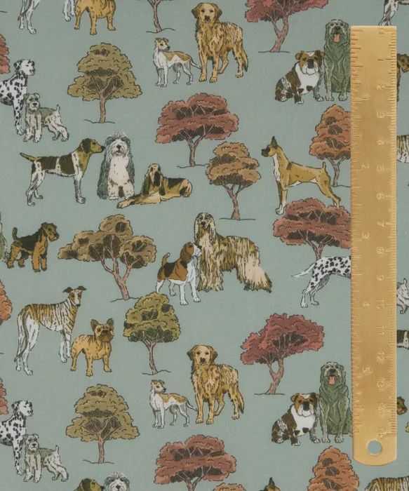 Liberty Tana Lawn Animals / Hyde Park / 25cm