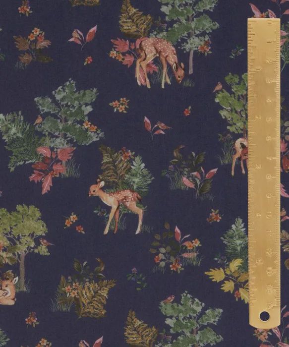 Liberty Tana Lawn Animals / Forest Delights C / 25cm
