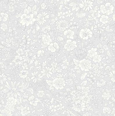 Liberty Lasenby Cotton / Emily Belle - Silver Birch / 25cm