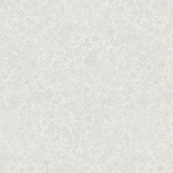 Liberty Lasenby Cotton / Emily Belle - Ivory / 25cm